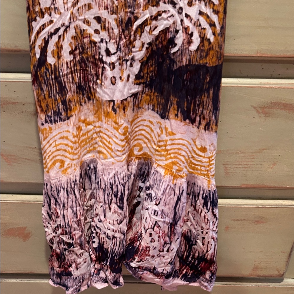 Kohinoor Fashion Good Conditionbohemian Maxi Dress With Tropical Print One Size View 4